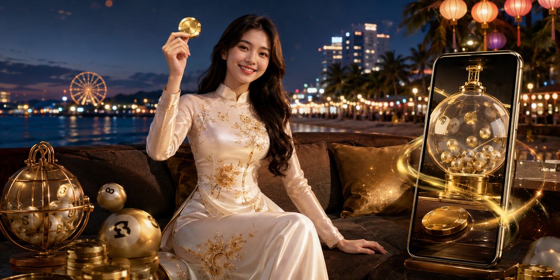Bố cục giải trí trực tuyến với thông tin tài khoản và thanh toán minh họa